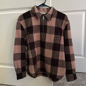 Madewell Waffle Half Zip